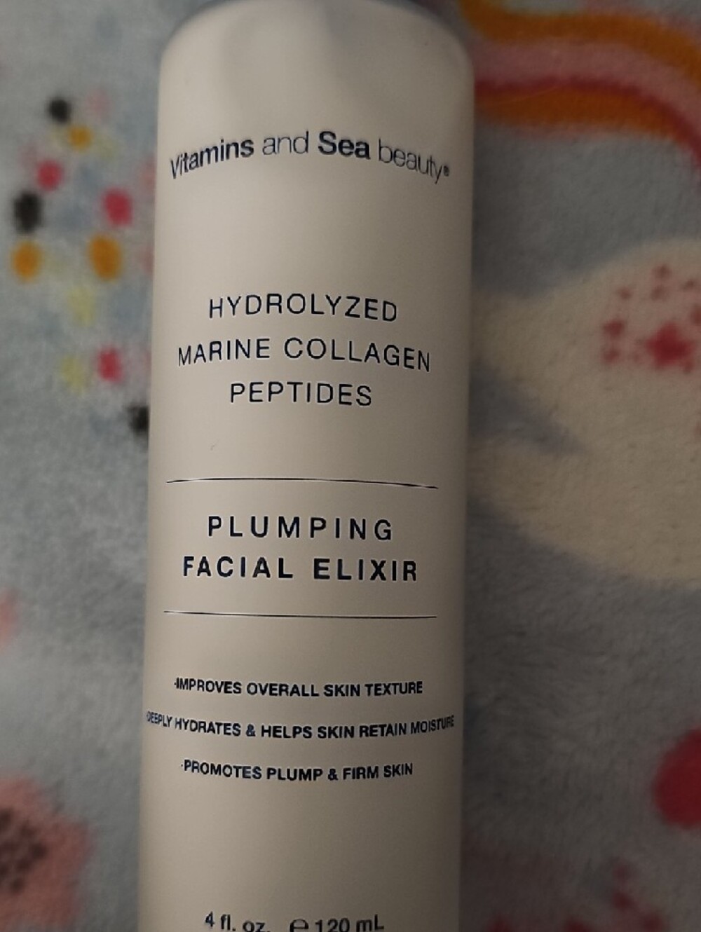 Vitamin & Sea Plumping Facial Elixir - White/Blue - Picture 2 of 4